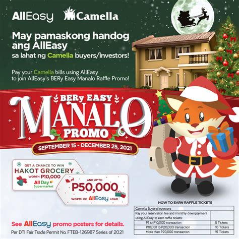 Come Home to Camella with AllEasy’s Christmas Promo.
